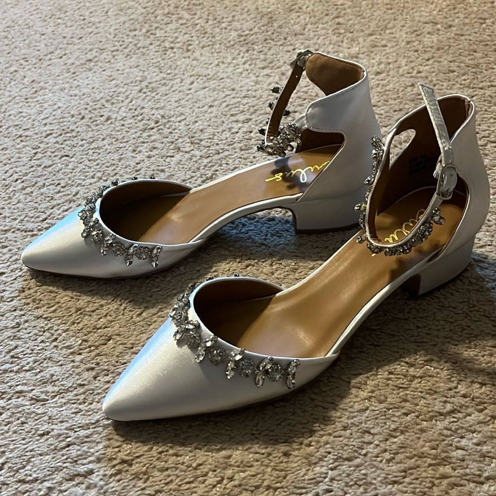 LULUS WOMEN’S SIZE 8.5 ANKLE STRAP HEELS - Picture 2 of 7